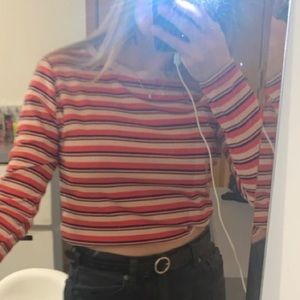 striped long sleeve shirt from rue 21